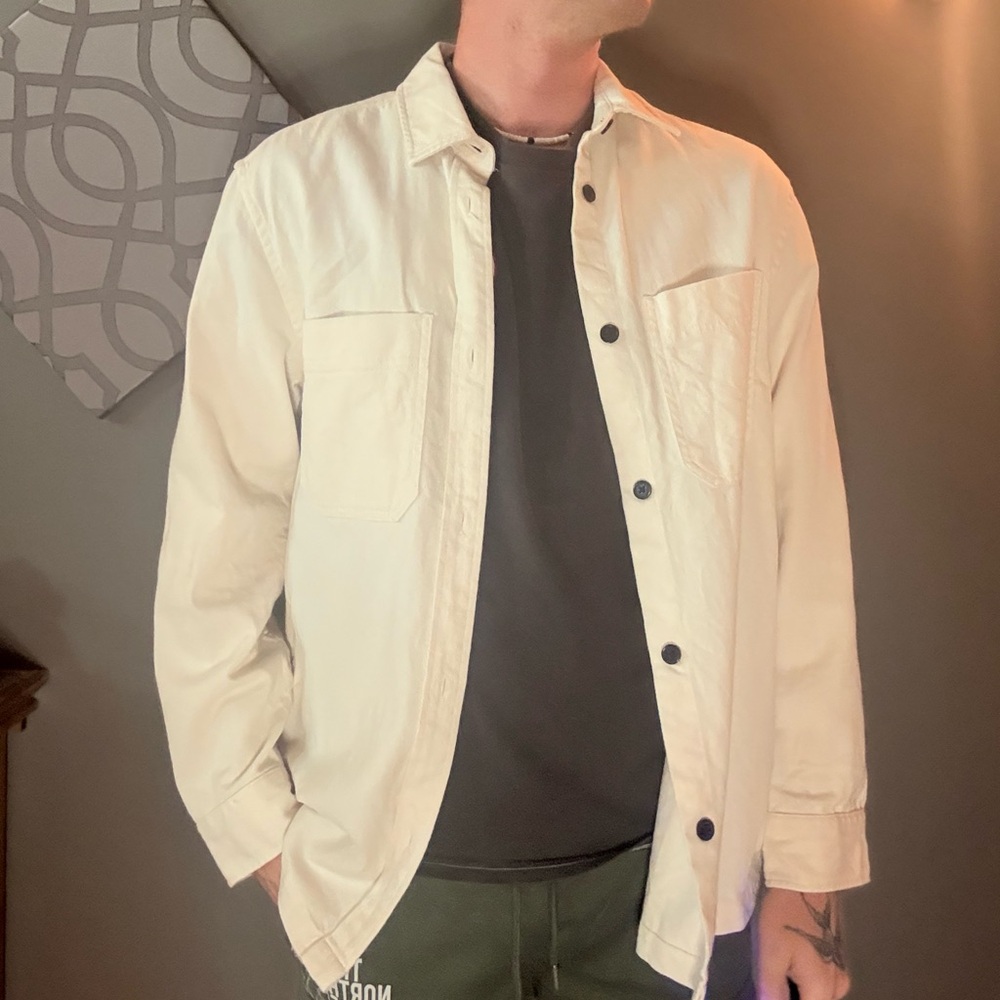 H&M Men's Cream Jacket